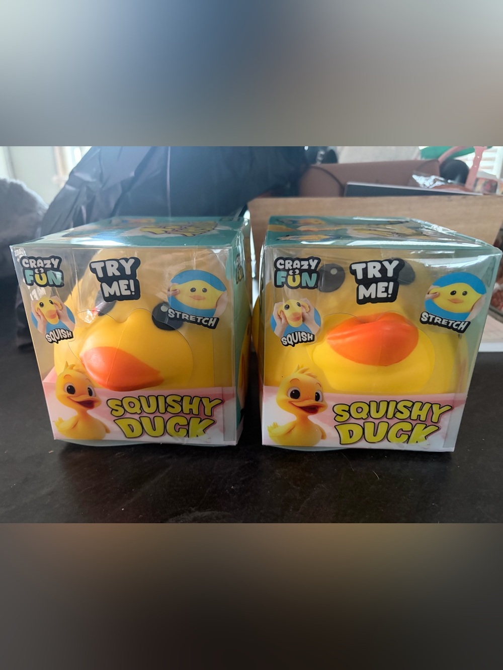 New in box : viral five below jumbo squishy duck : brand: crazy fun - for 1 duck